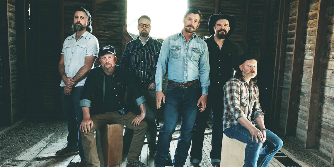 Group shot of the band Turnpike Troubadours.