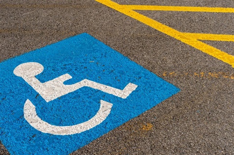 Handicap parking, Clearwater handicap, ADA Parking, Beach ADA Parking
