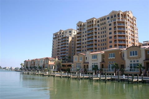 pictures of condos on the water