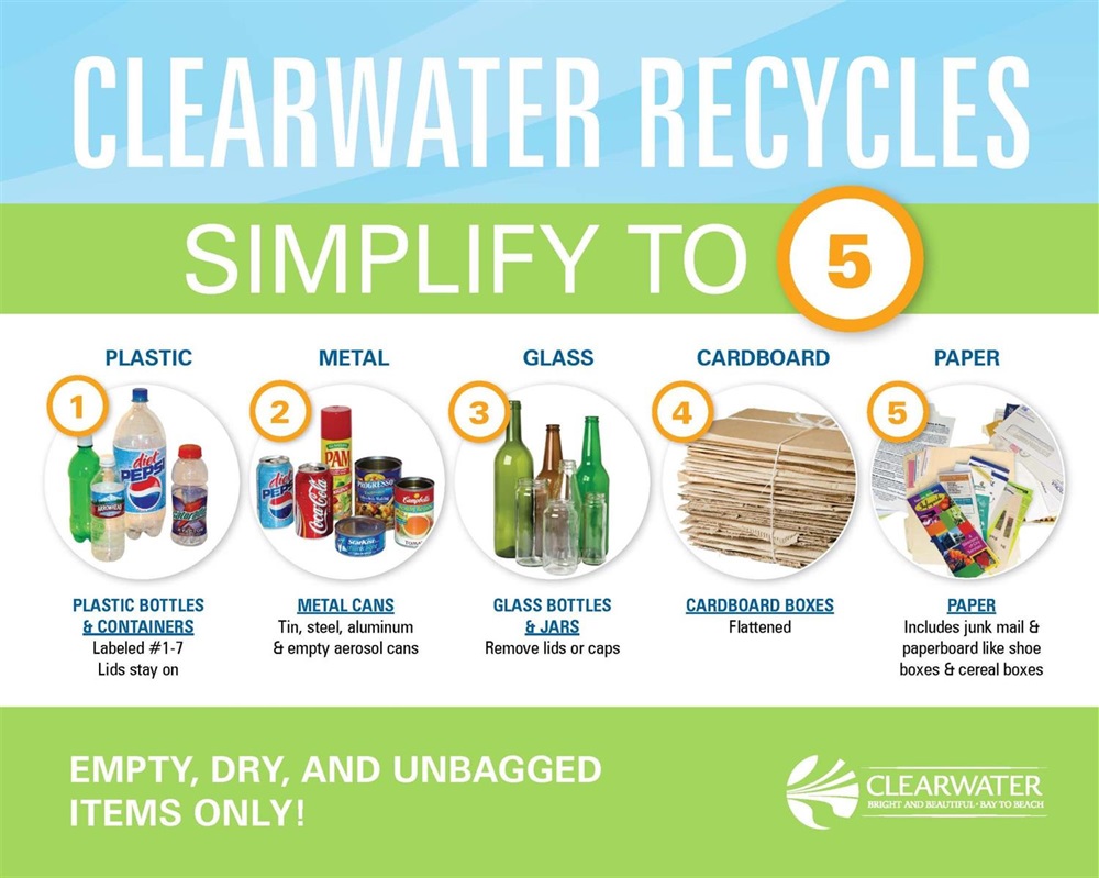 Clearwater Recycles - Simplify to 5