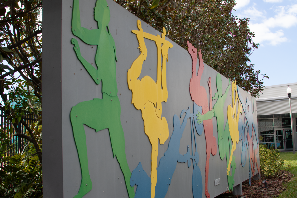 Image of wall mural titled RISK