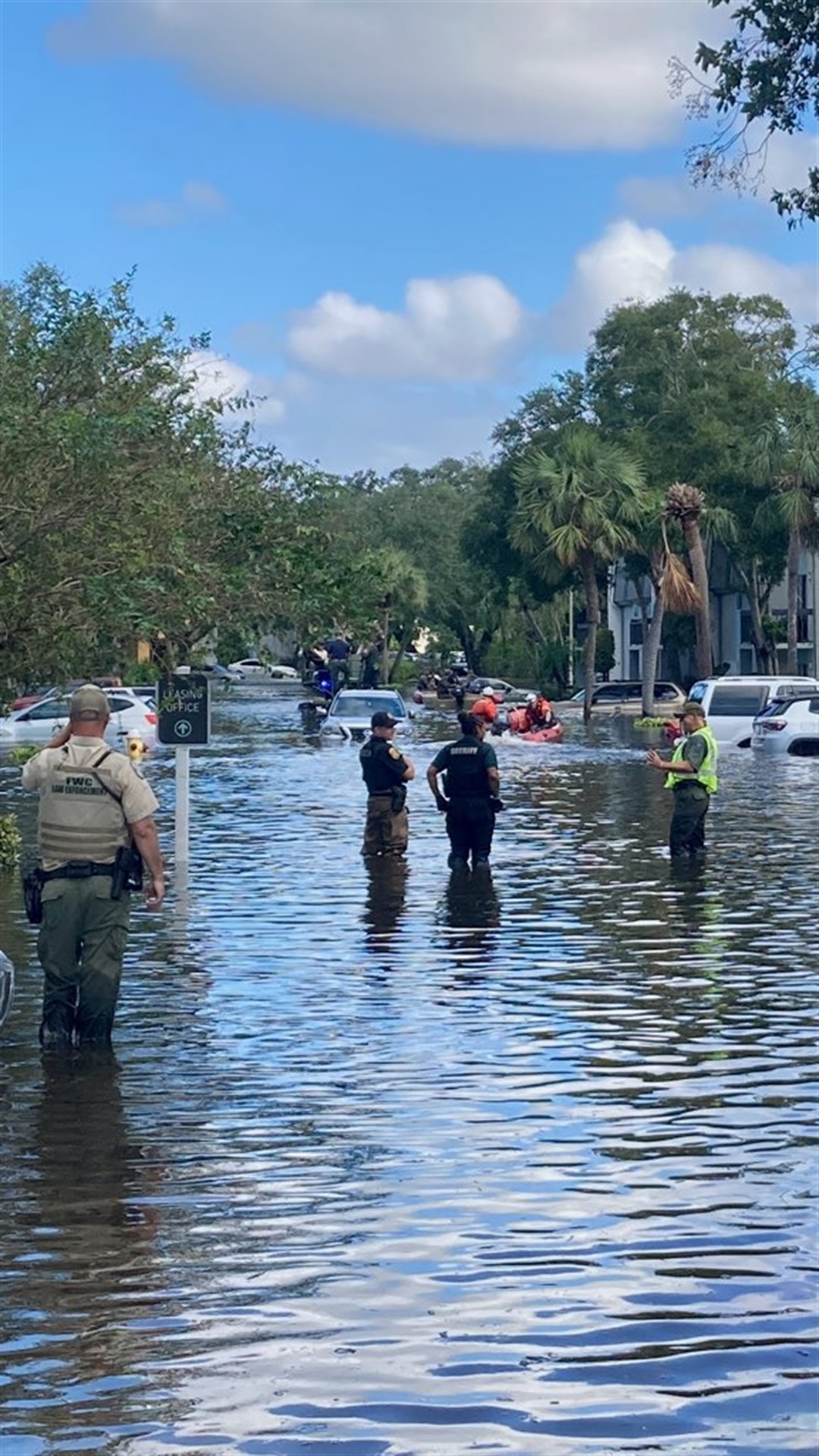 First Responders Rescue More Than 500 People At Apartment Complex
