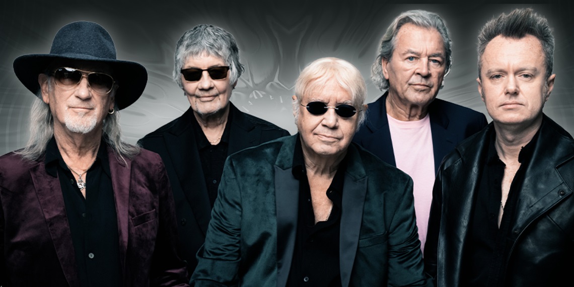 Group shot of the band Deep Purple.