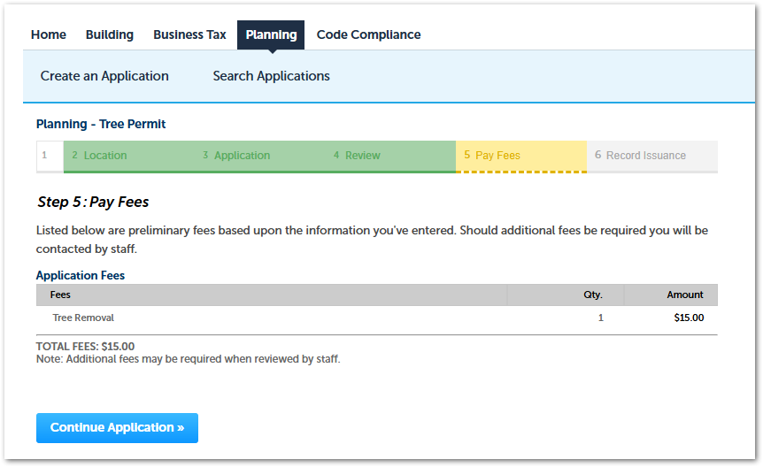 How to apply online for tree permits image eleven.