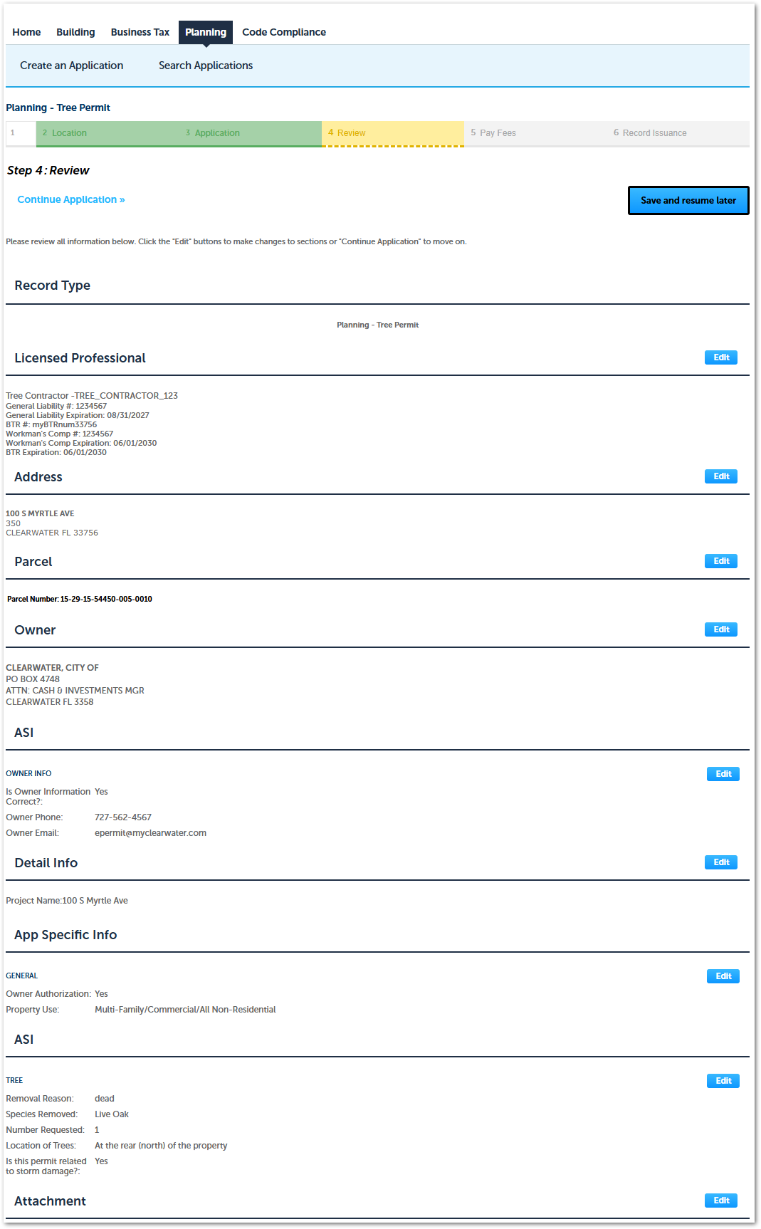 How to apply online for tree permits image ten