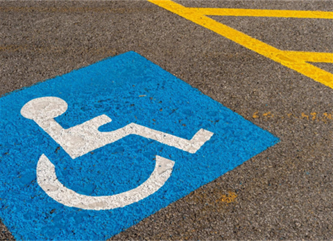 Handicap parking, Clearwater handicap, ADA Parking, Beach ADA Parking